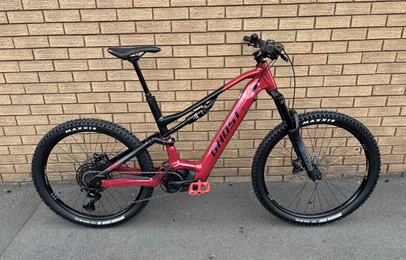 Ghost E-ASX 160 Ess AL / BLK XL Red 51 cm Ex Demo