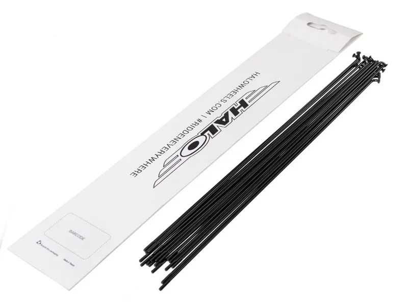 Halo 238mm Black Single Spoke