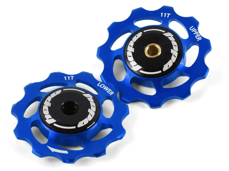 Hope 11T Blue Jockey Wheels
