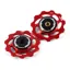 Hope 11T Red Jockey Wheels