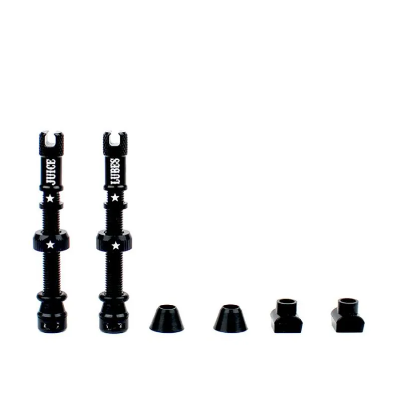 Juice Lubes 48mm Black Tubeless Valves