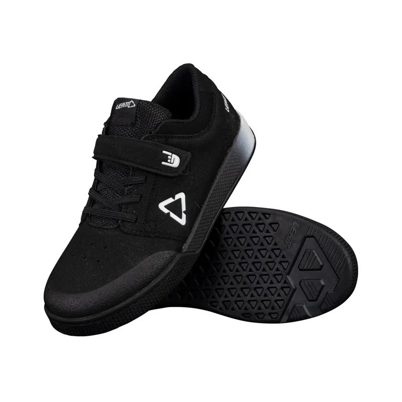 Leatt Flat 2.0 Jr Shoes in Black