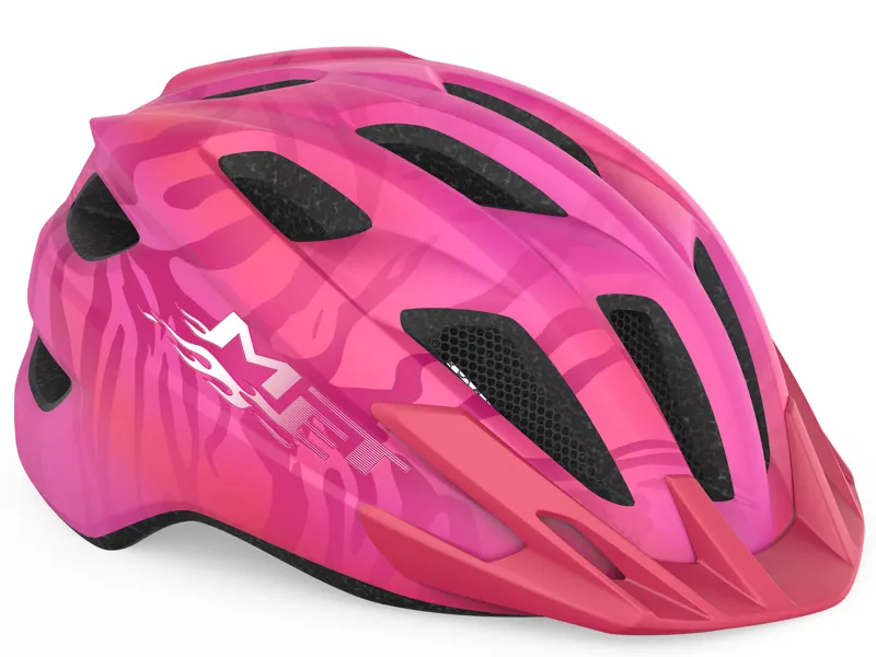 Met Crackerjack Pink Youth Helmet