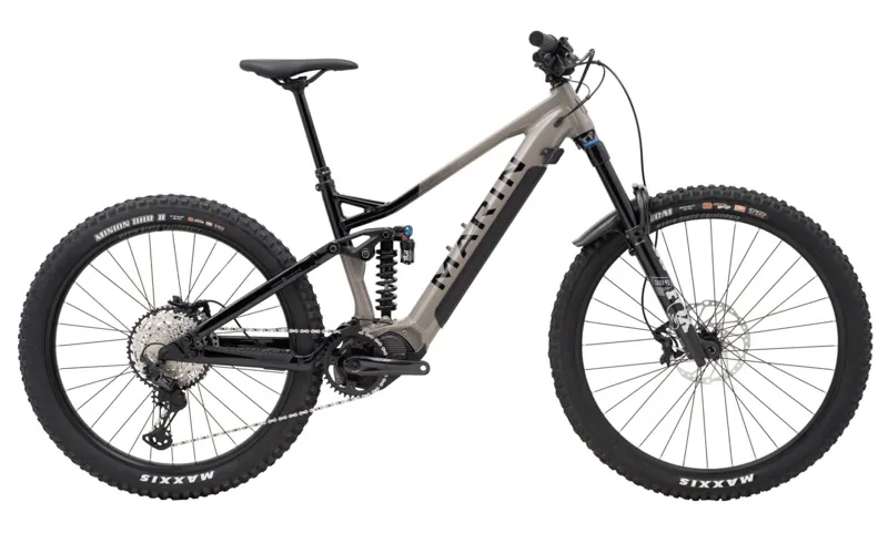 Marin Alpine Trail E2 Tan Full Suspension Electric Mountain Bike