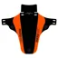 Mucky Nutz Face Fender V2 Black / Orange Front Mudguard