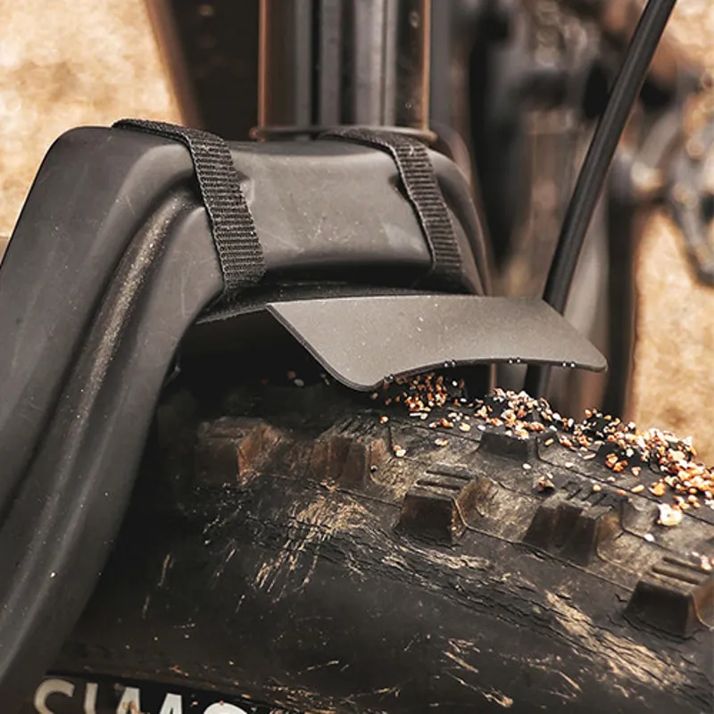 Mucky Nutz Face Fender V2 Black / Green Front Mudguard-1