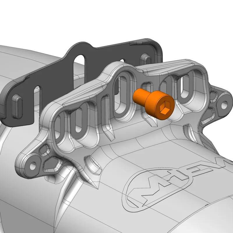 Mudhugger Evo Bolt-On Rekon Silver/Gold Adapter Kit