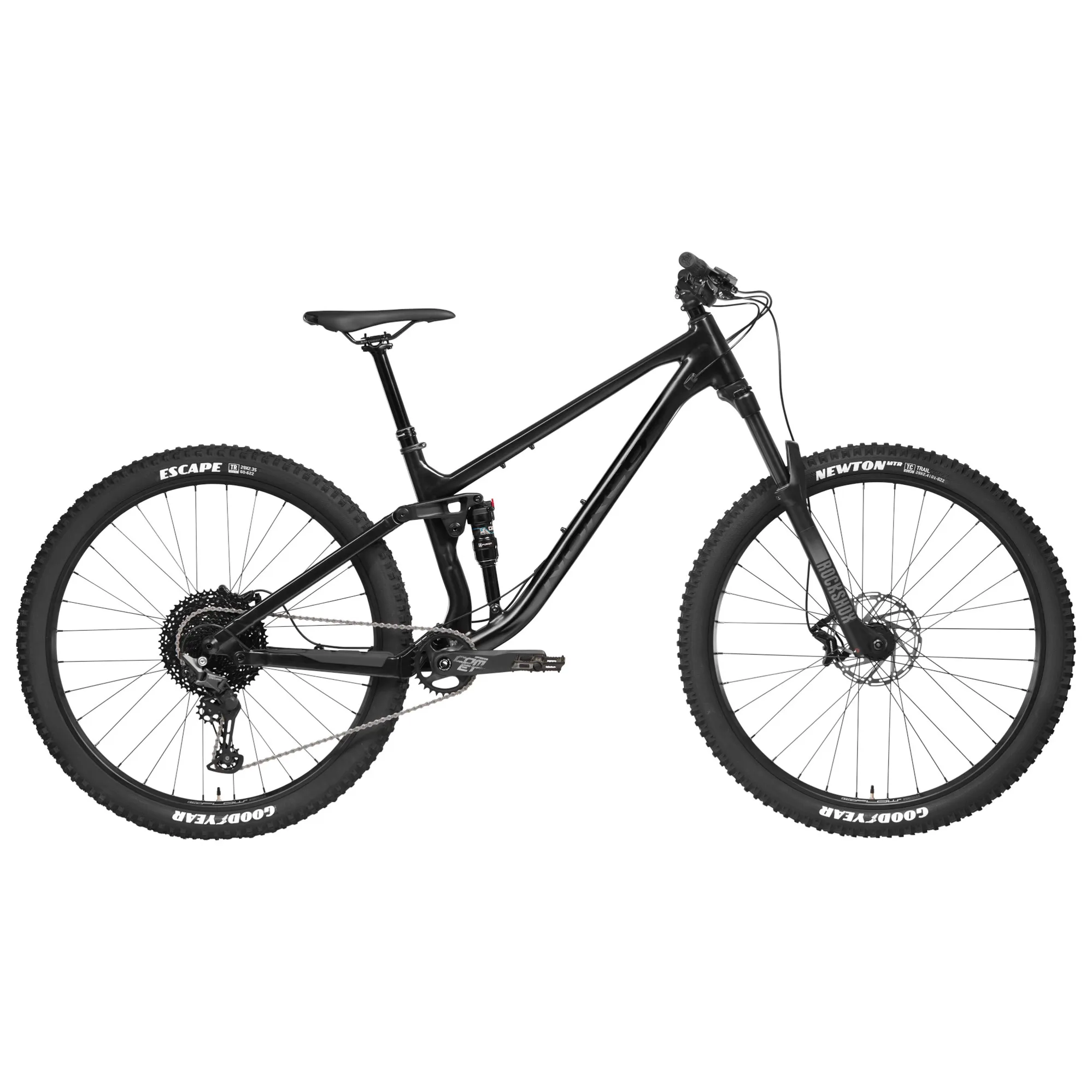 Norco Fluid FS A4 Black Full Suspension Mountain Bike