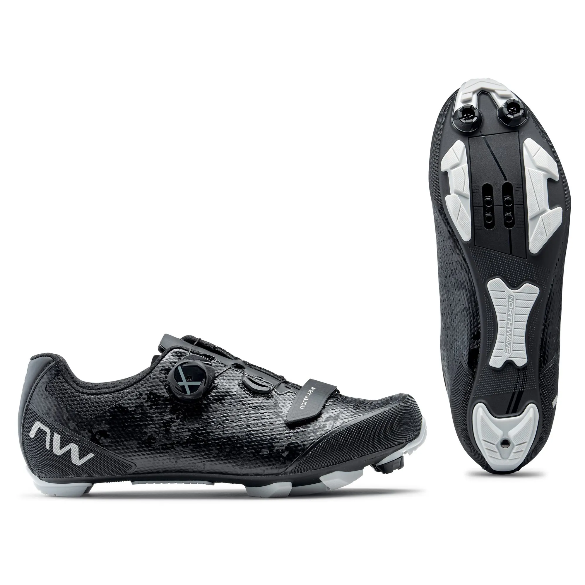 NORTHWAVE SS22 RAZER 2 BLACK SPD CYCLING SHOES