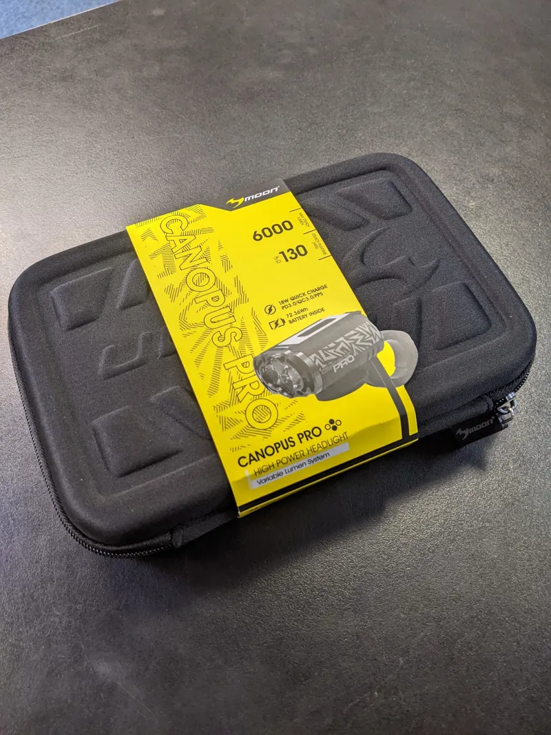 Moon Canopus Pro 6000 lumen Black  High Power Headlight-2