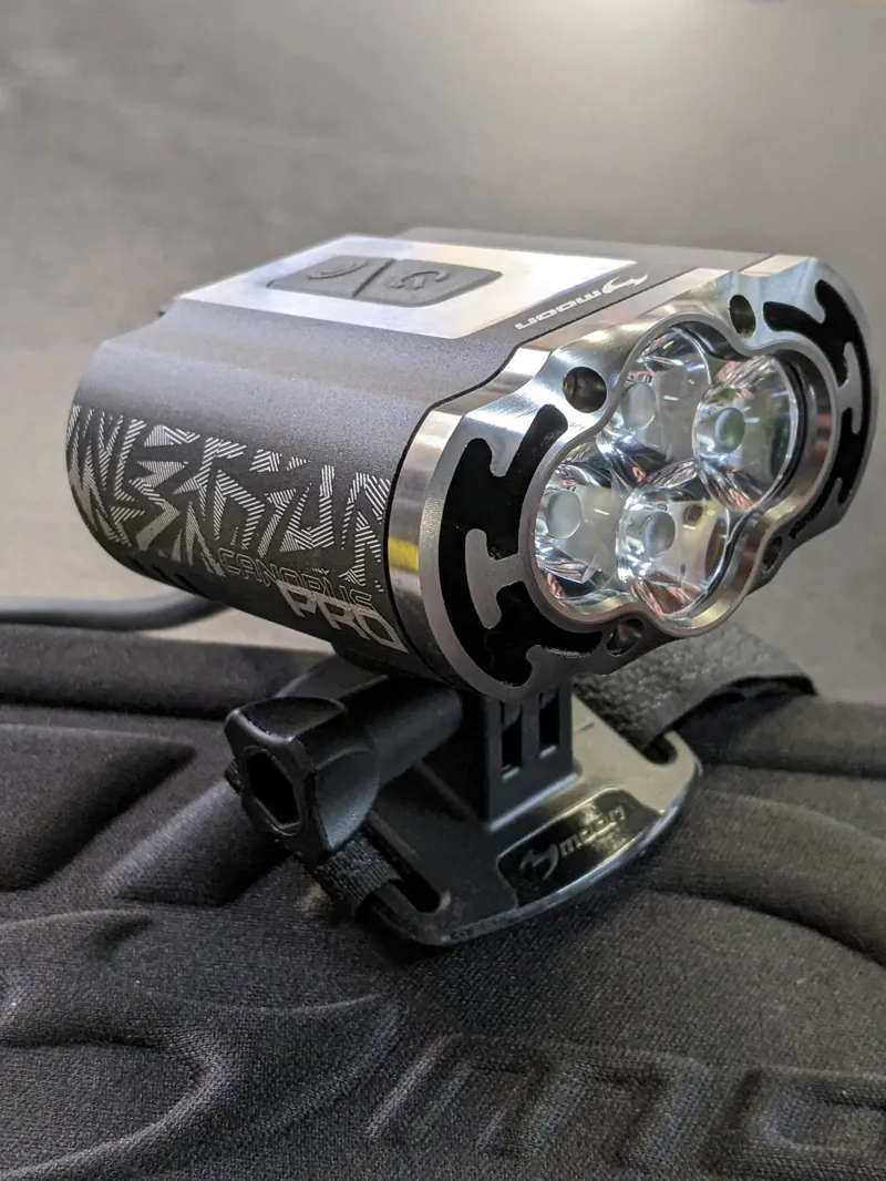 Moon Canopus Pro 6000 lumen Black  High Power Headlight