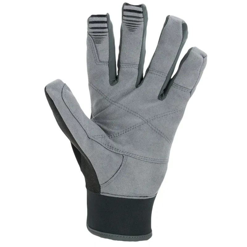 Sealskinz Sutton All Weather MTB Grey Waterproof Cycling Gloves-1