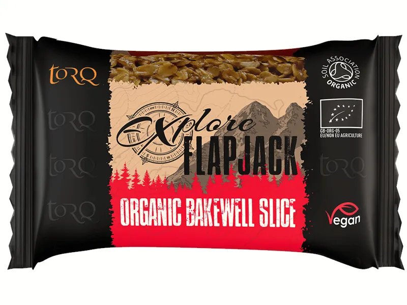 Torq Explore Bakewell Slice 65g Organic Flapjack