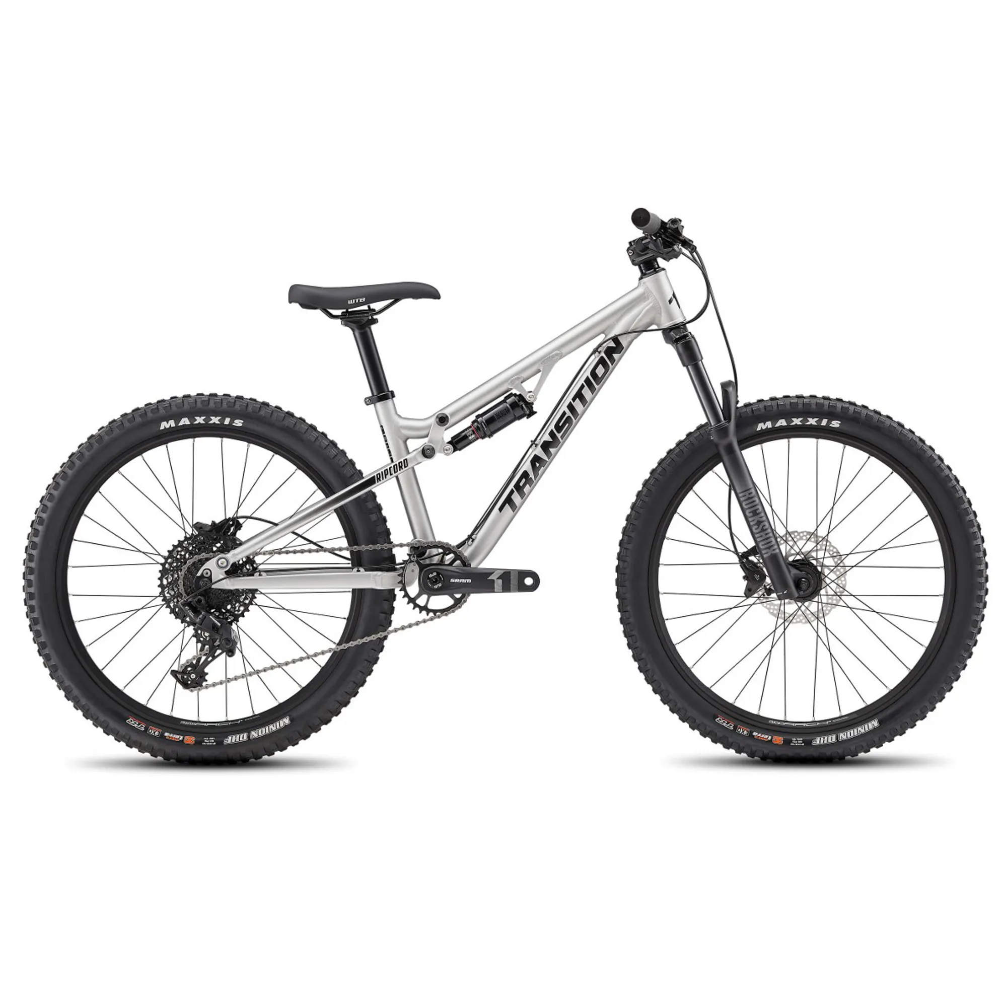 TRANSITION RIPCORD RAW KIDS FULL SUSPENSION MOUNTAIN BIKE