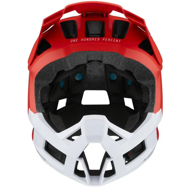 100 Percent Trajecta Red Full Face MTB Helmet-1