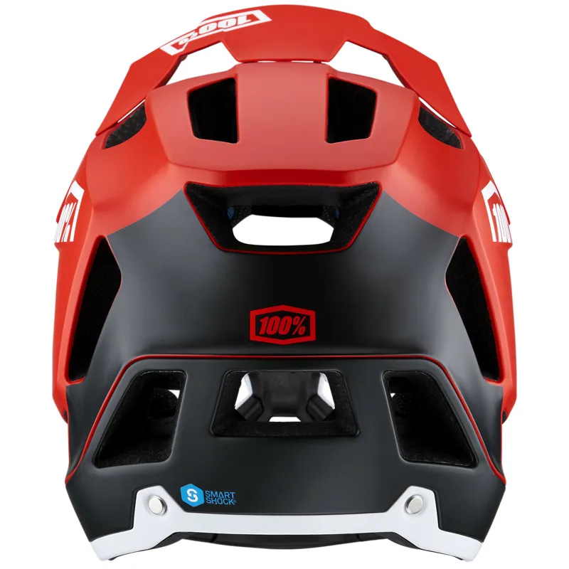 100 Percent Trajecta Red Full Face MTB Helmet-2