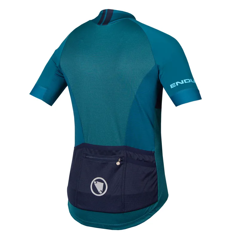 Endura FS260-Pro II Kingfisher Green Short Sleeve Jersey-1