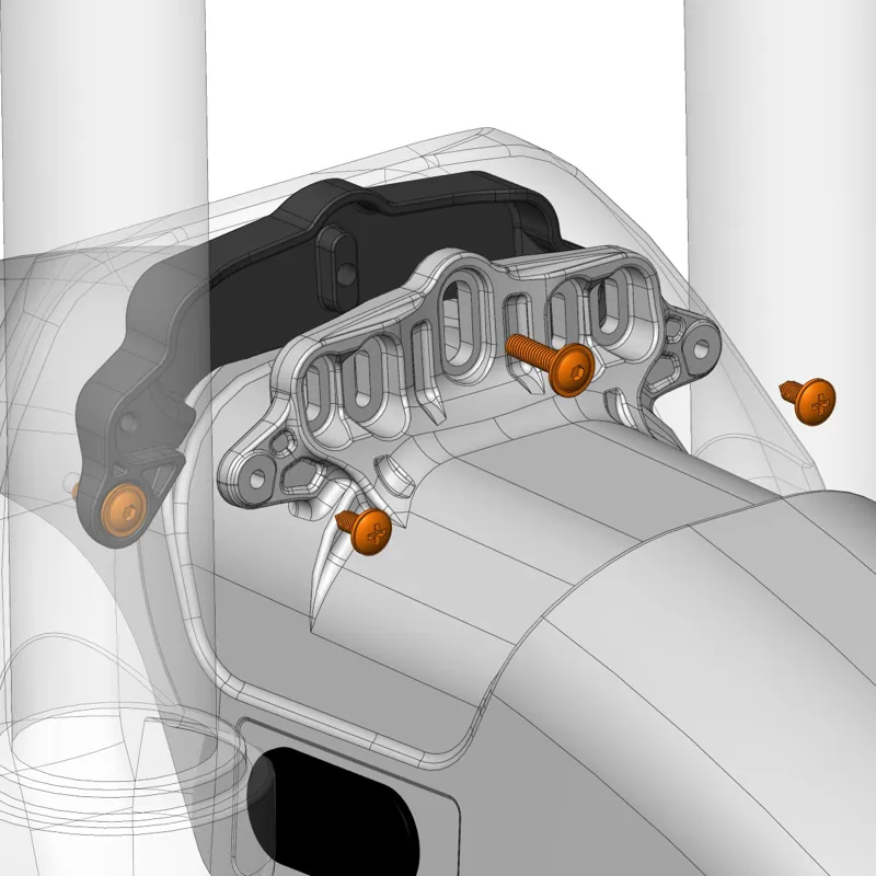 Mudhugger Evo Bolt-On 2023 Lyrik/Pike Adapter Kit