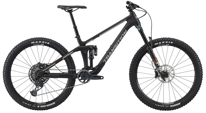 Transition 2022 Scout Alloy GX Black Full Suspension Mountain Bike