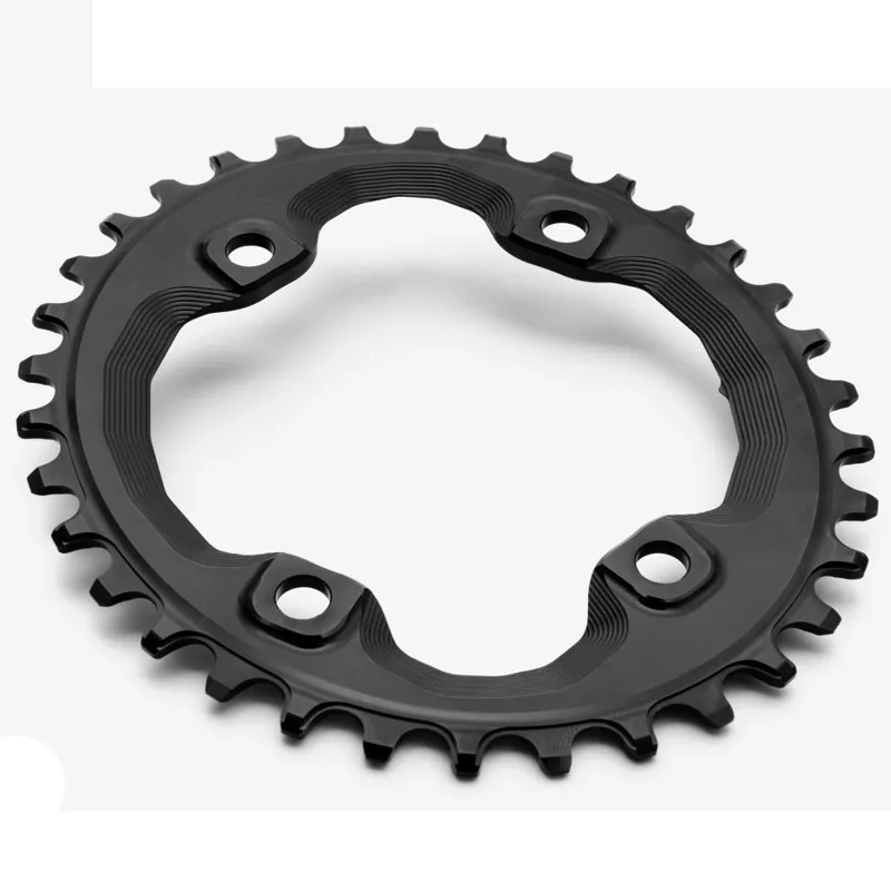 Absolute Black Traction 96BCD 32T Black Narrow / Wide Oval Chainring-1
