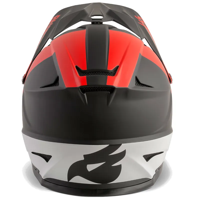 Bluegrass Intox Black/Red/White Full Face MTB/BMX Helmet-1