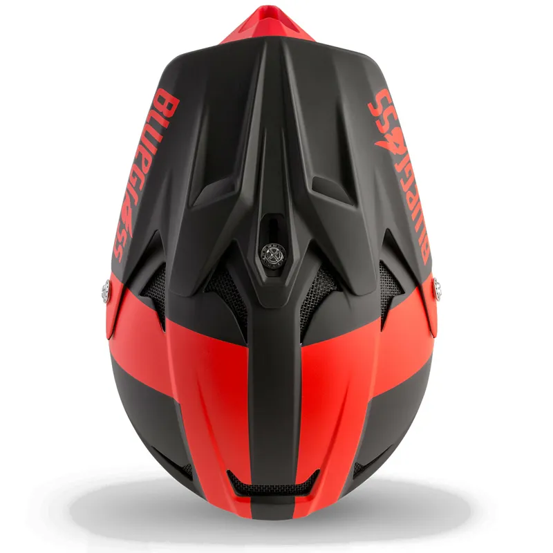 Bluegrass Intox Black/Red/White Full Face MTB/BMX Helmet-3