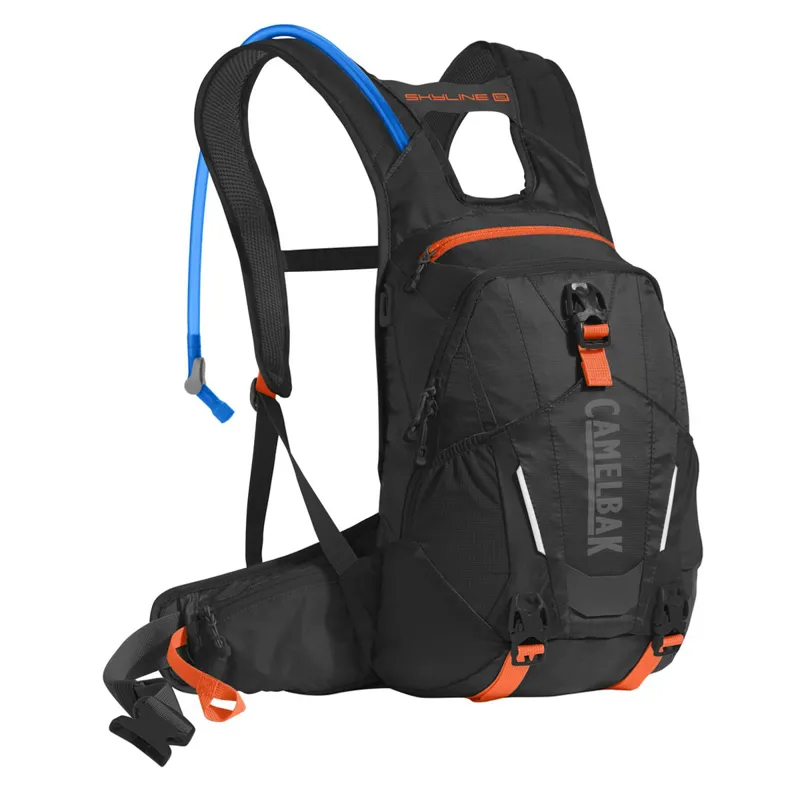 Camelbak 2017 Skyline LR 10 Low Rider Black/Orange Hydration Backpack