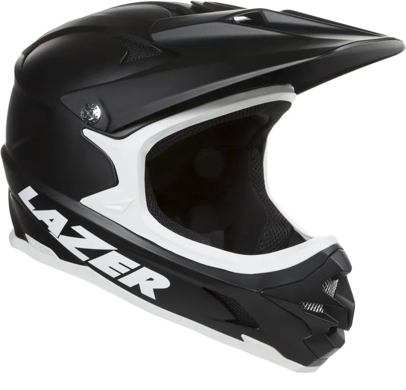 Lazer Phoenix Plus Black / White Full Face MTB Helmet