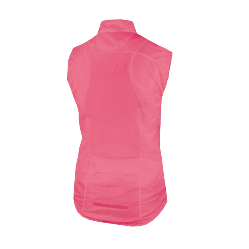 Endura Womens Pakagilet Packable Pink Cycling Gilet-1