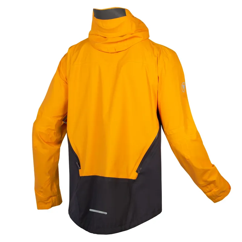 Endura MT500 Waterproof Mango Orange Cycling Jacket-1