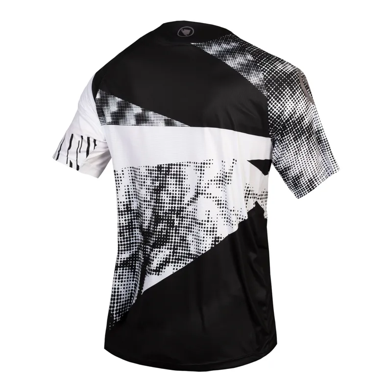 Endura SingleTrack Dots Tee LTD Black/White Short Sleeve Jersey-1