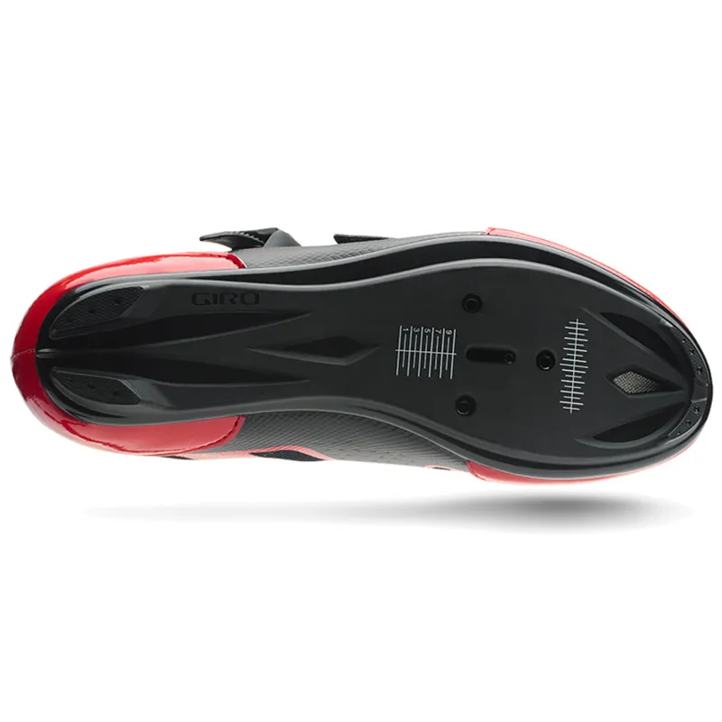 Giro Apeckx II Bright Red Road Cycling Shoes-2