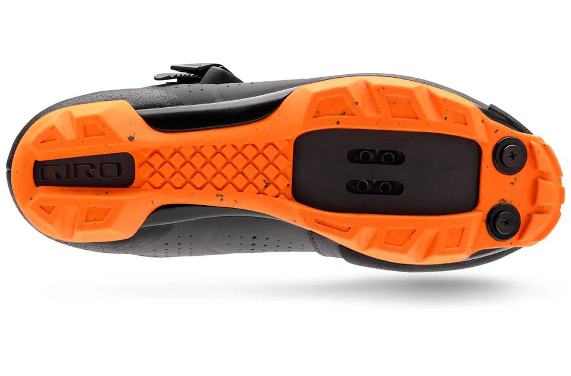 Giro Privateer R Shadow/Flame Orange SPD Cycling Shoes display picture 1