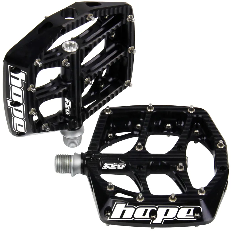 Hope F20 Black Flat MTB Pedals