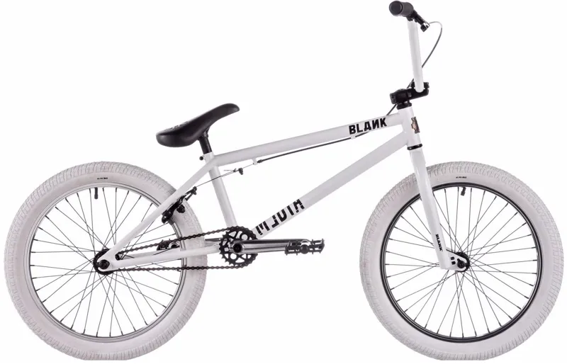 Blank 2017 Media Gloss White Freestyle BMX