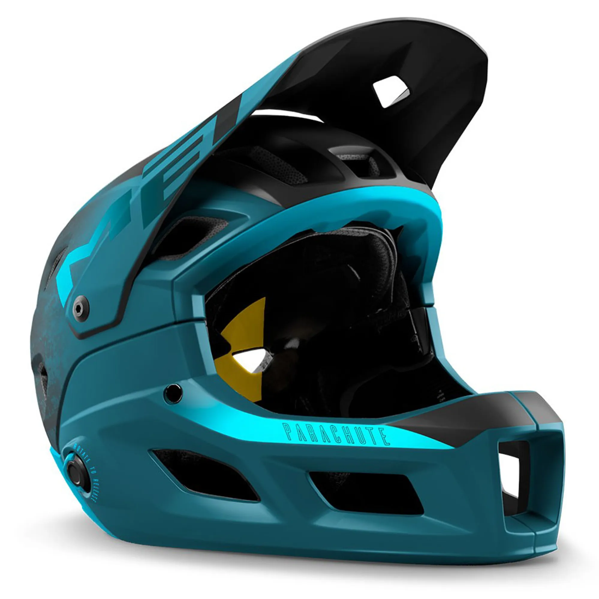 Visiera Per Casco MET Parachute - Taglia Unica, Blu, Per Ciclismo Sportivo - Foto 7