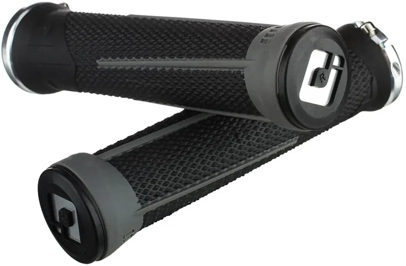 ODI AG-1 AARON GWIN BLACK/GREY LOCK-ON GRIPS