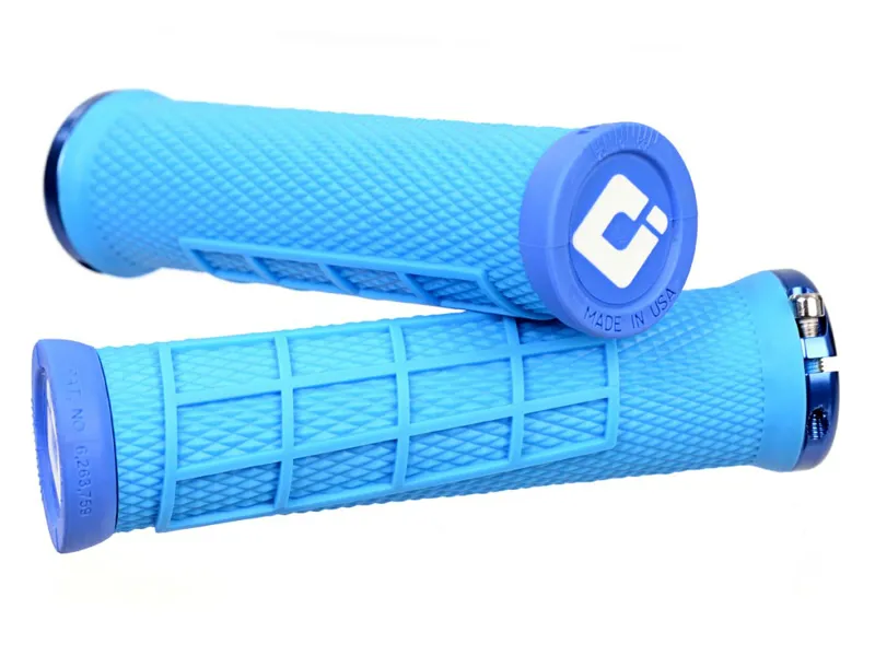 ODI Elite Flow Blue Lock-On Grips