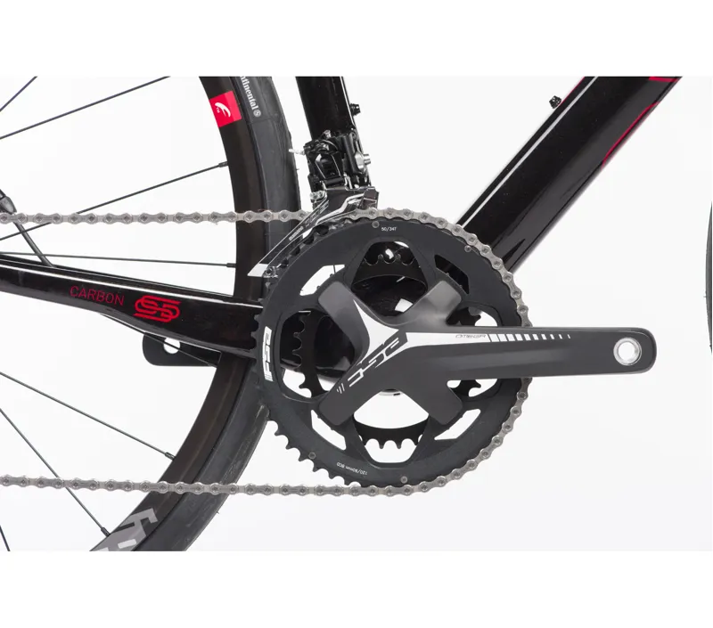 Orro 2020 Pyro Evo 105/FSA Black/Red Carbon Road Bike-1