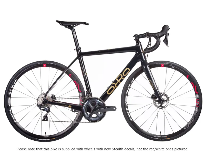 Orro Gold STC Disc Ultegra Black Carbon Road Bike