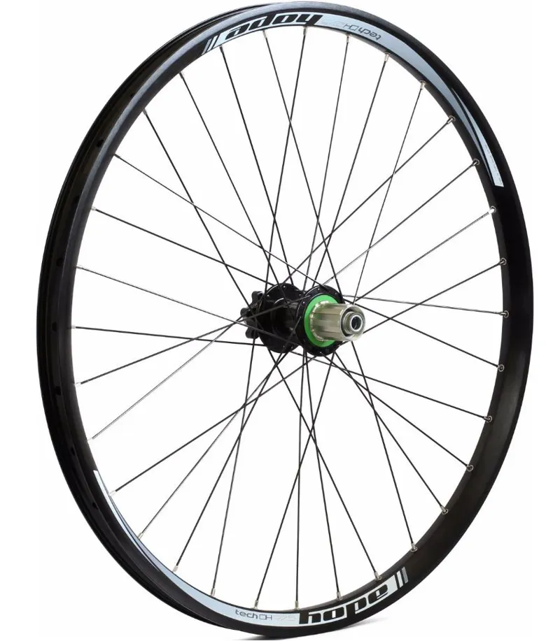 Hope Tech DH Rim on Pro 4 Hub 27.5 inch 150mm Rear Wheel