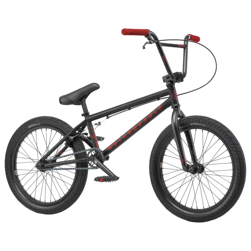 WeThePeople Nova Matt Black BMX-1