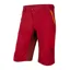 Endura MT500 Spray II Cocoa Red Baggy Cycling Shorts