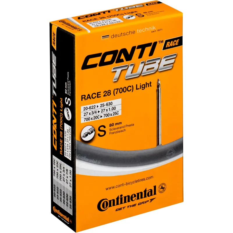 Continental Race 28 R28 700x20-25c 80mm Presta Inner Tube
