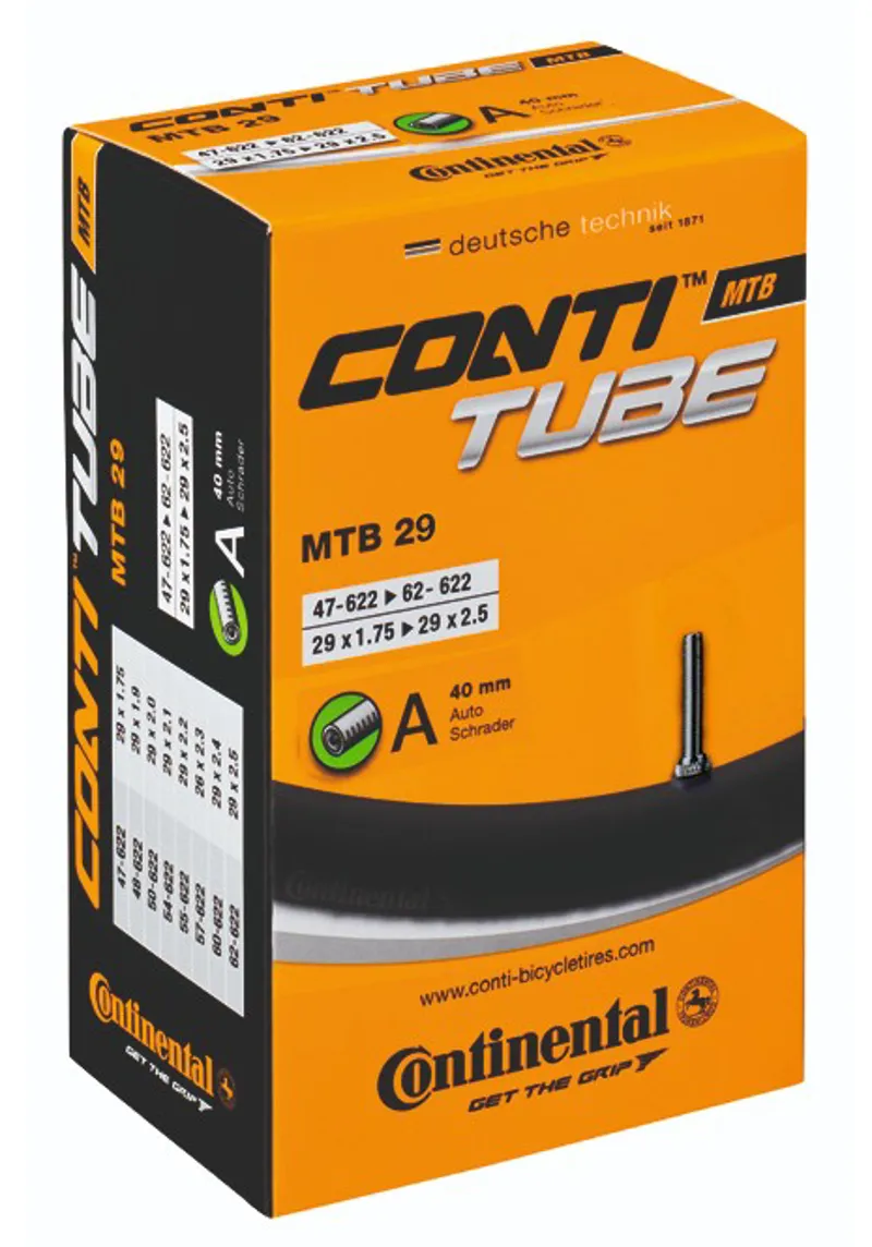 Continental MTB 29 x 1.75-2.5 inch 40mm Schrader Inner Tube