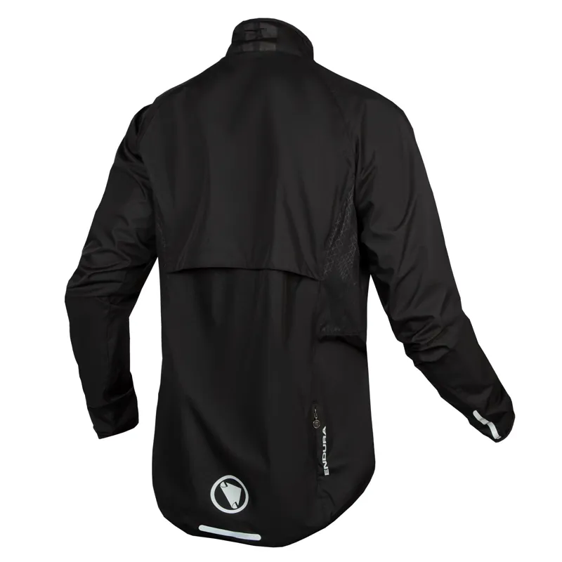 Endura Xtract II Waterproof Packable Black Cycling Jacket-1