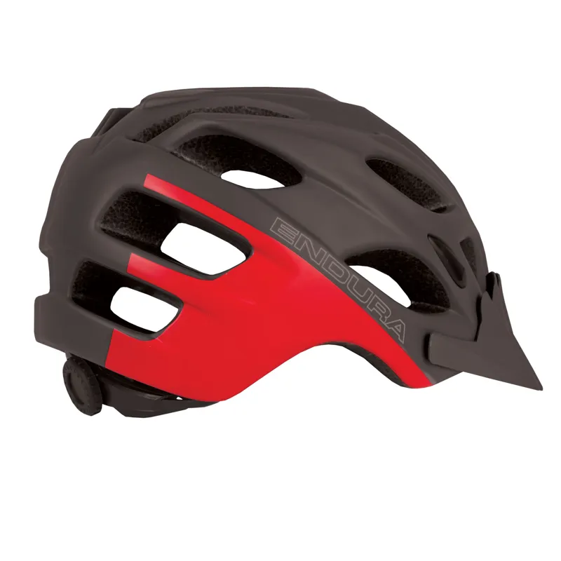 Endura Hummvee Youth Grey / Red Kids Cycling Helmet-1