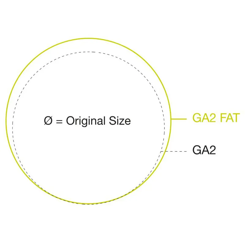 Ergon GA2 Fat Black Lock On Handlebar Grips-2