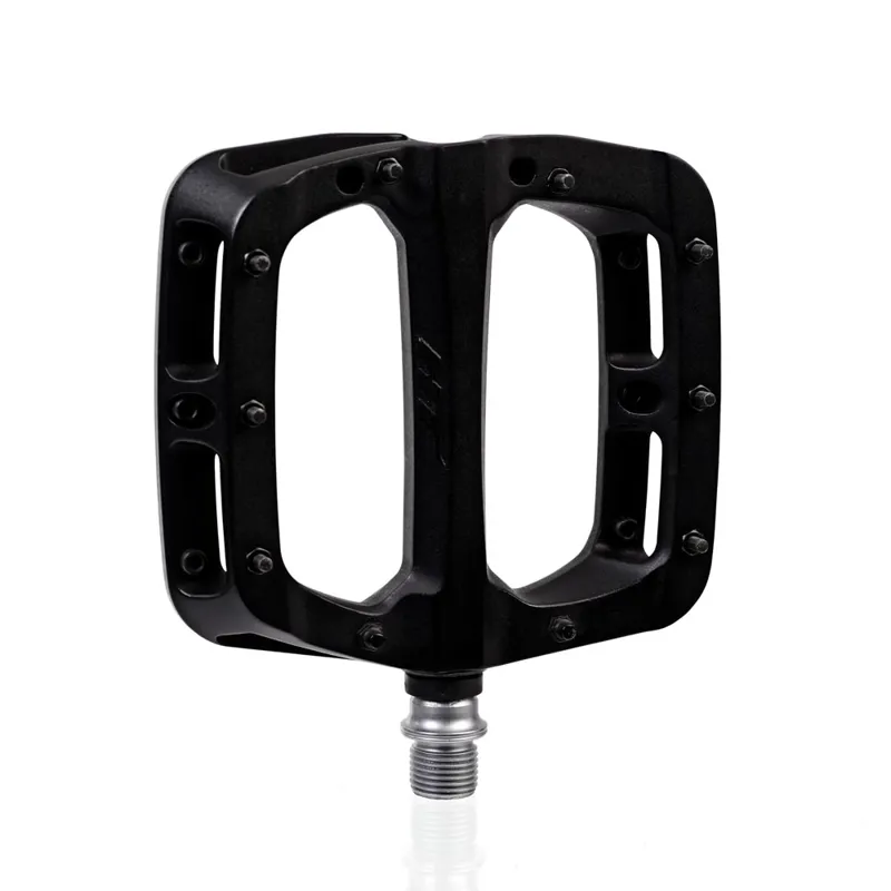 HT Components PA-03A Black Flat MTB Pedals-2