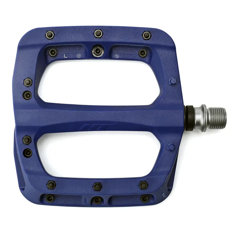 HT Components PA-03A Blue Flat MTB Pedals